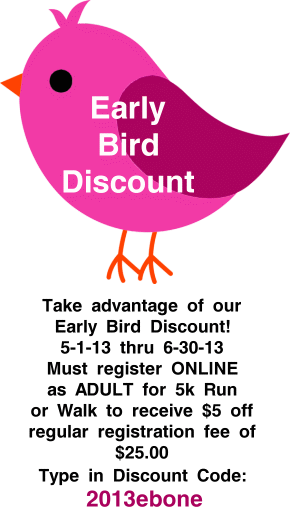 CVA Early Bird Discount